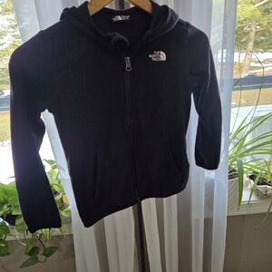 The North Face Kids Black Zip-Up Hoodie